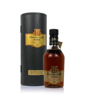 Highland Park 25 Jahre alt (old bottle-shape)