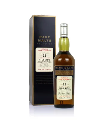 Hillside 1971 25 Jahre alt Rare Malts